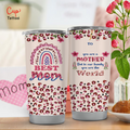 Personalized Name Best Mom Ever 20oz Tapped Tumbler